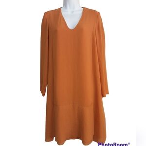 COS Orange Mini Dress